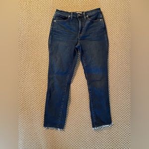 Madewell 10” Hight Rise Skinny Denim